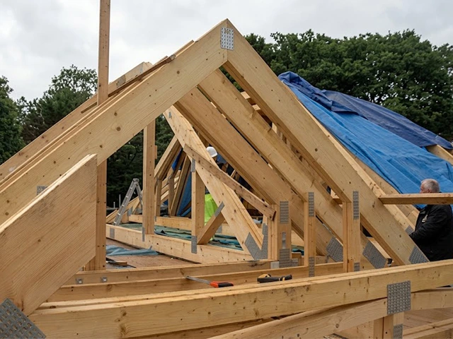 Roof Truss Installation